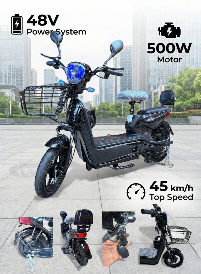 NIYAZI Electric Scooter | Electric Scooter for Adults | Remote Control Electric Scooter 48V  | 14 inch tires | Superior Performance, Innovative Design, and Ease of Use - Image 2